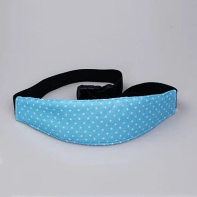 Baby Car Seat Adjustable Head & Neck Support - Safe Travel Pillow