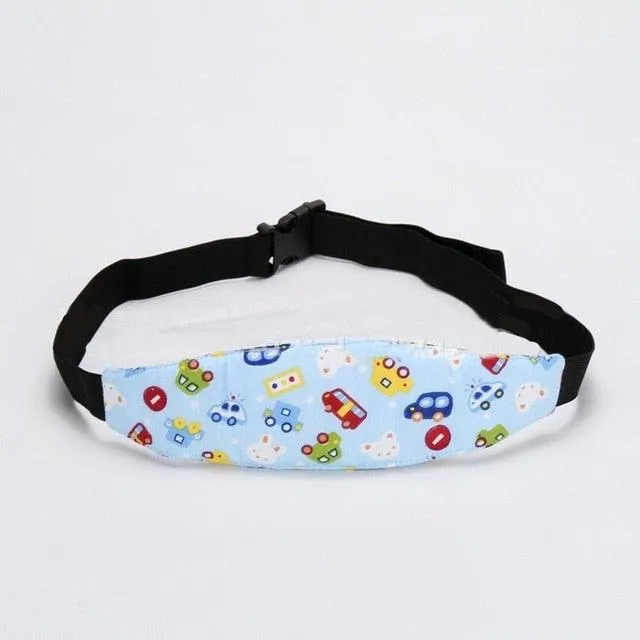Baby Car Seat Adjustable Head & Neck Support - Safe Travel Pillow