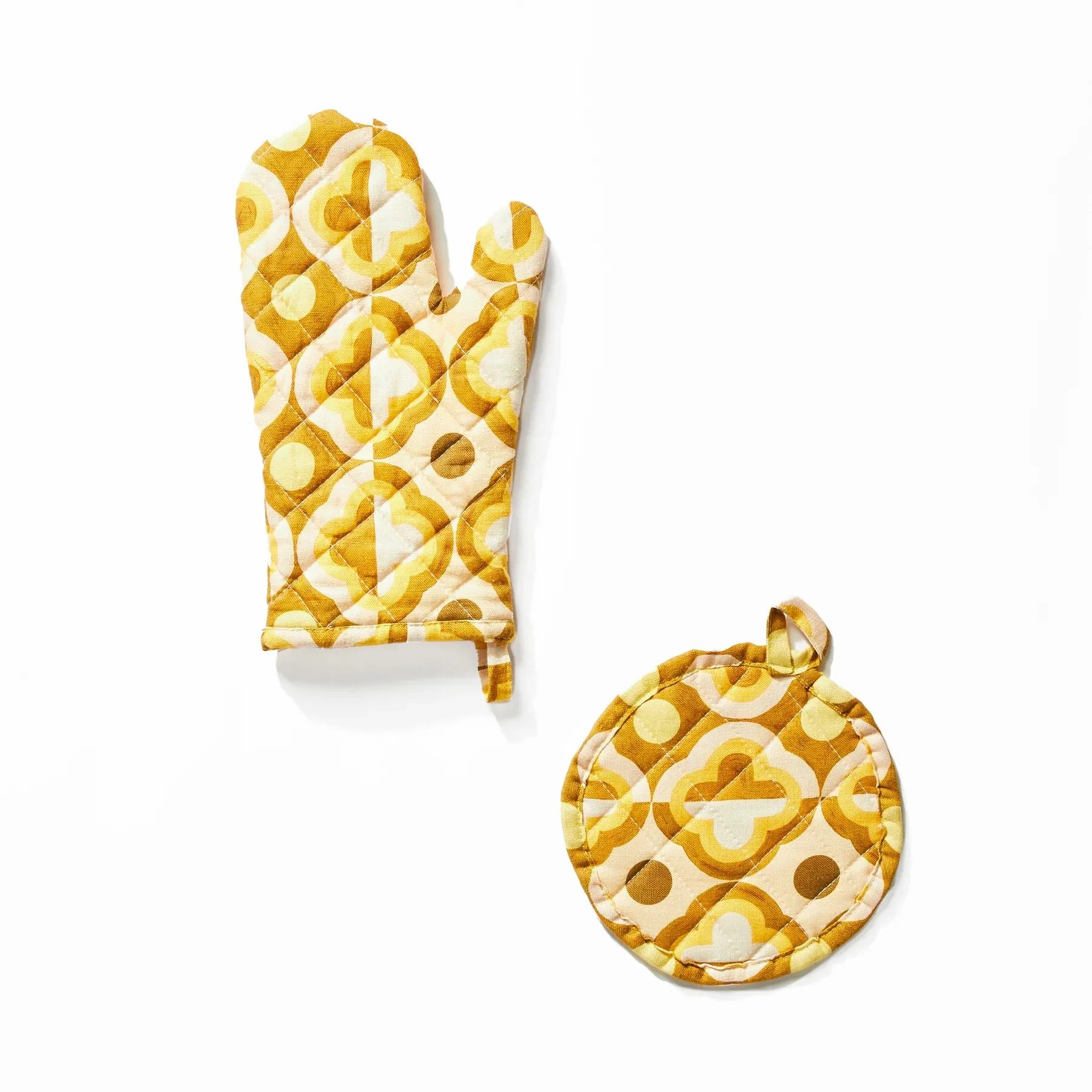 Bonnie & Neil Oven Glove - Clove Golden