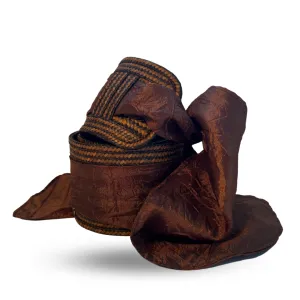 Empire belt brown and black stone