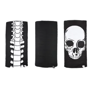 Oxford 'Comfy' Neck Tubes - 3 pack - Skeleton
