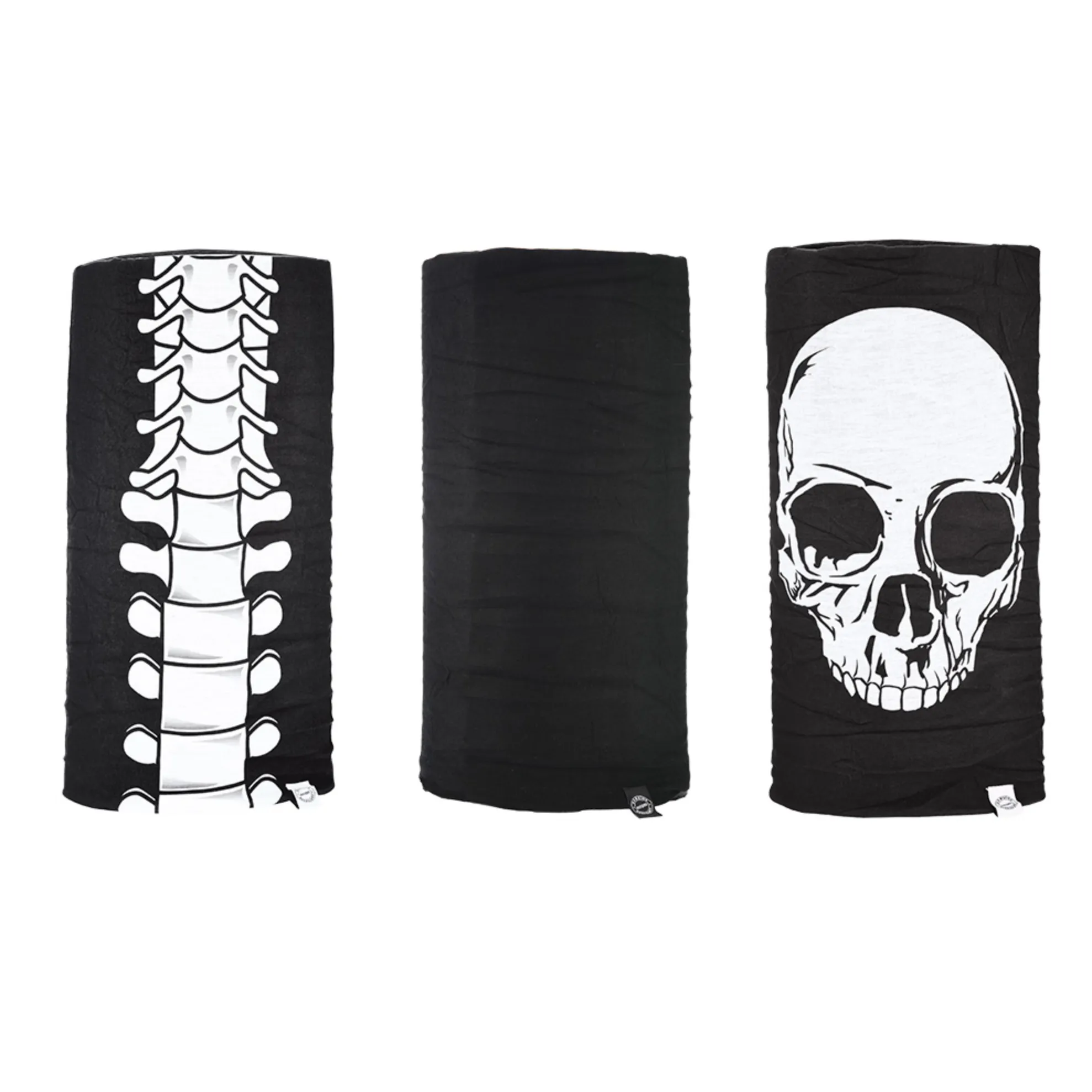 Oxford 'Comfy' Neck Tubes - 3 pack - Skeleton