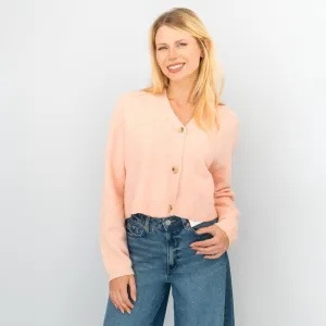 River Island Cropped Solid Colour Cropped Cardigan