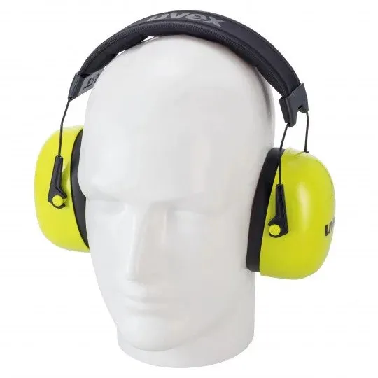 Uvex K20 Hi-Vis Earmuffs (SLC80 30dB, Class 5)
